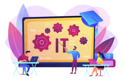 it technical skills illustration